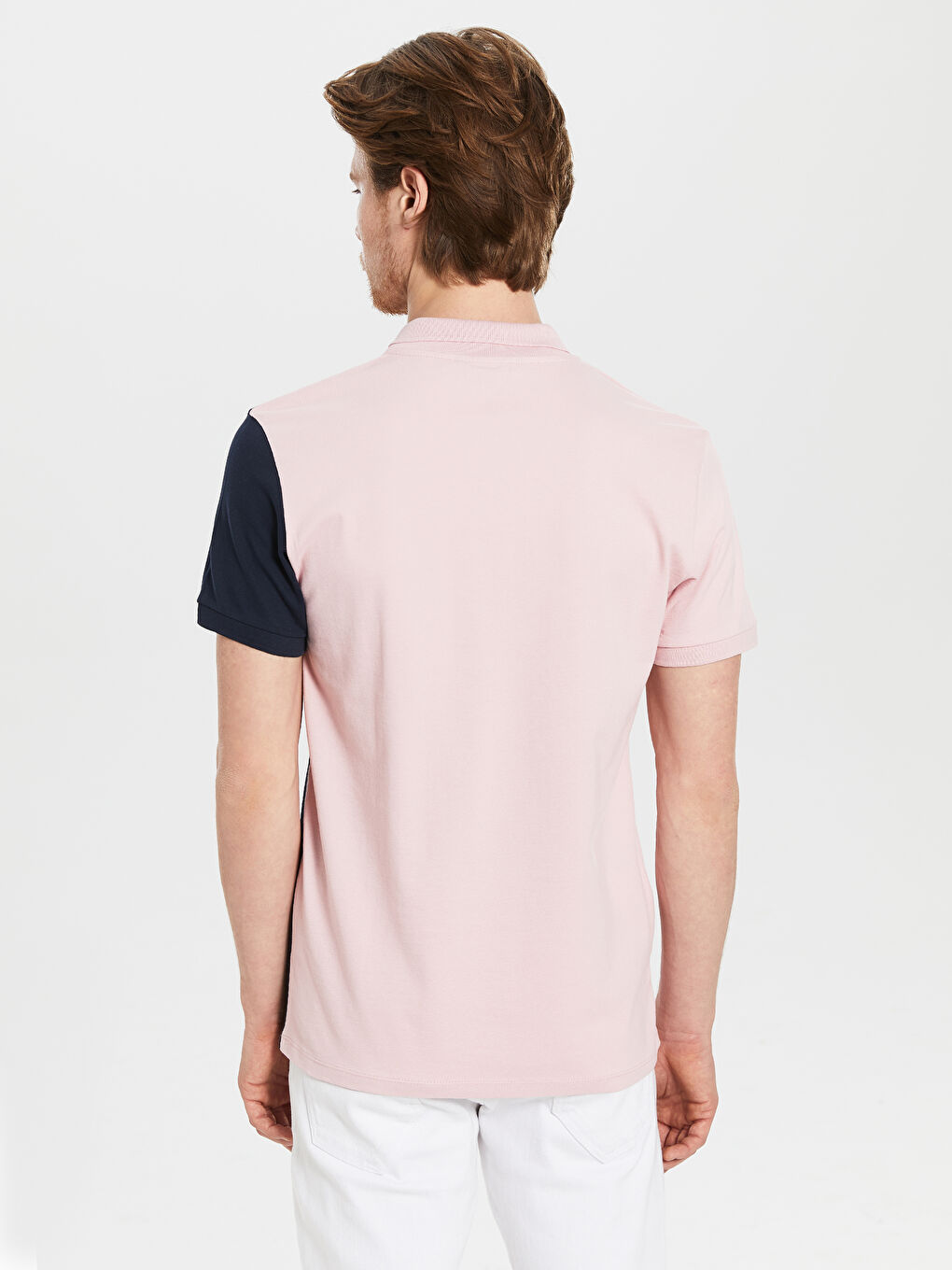 Pembe Pike Erkek Tişört-3