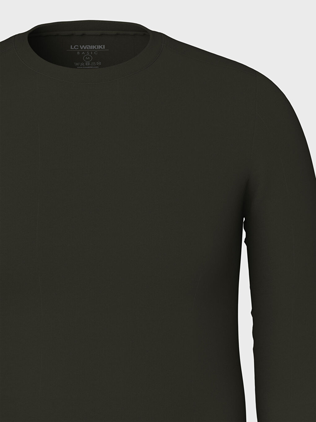 تي شيرت كاكي رجال-2