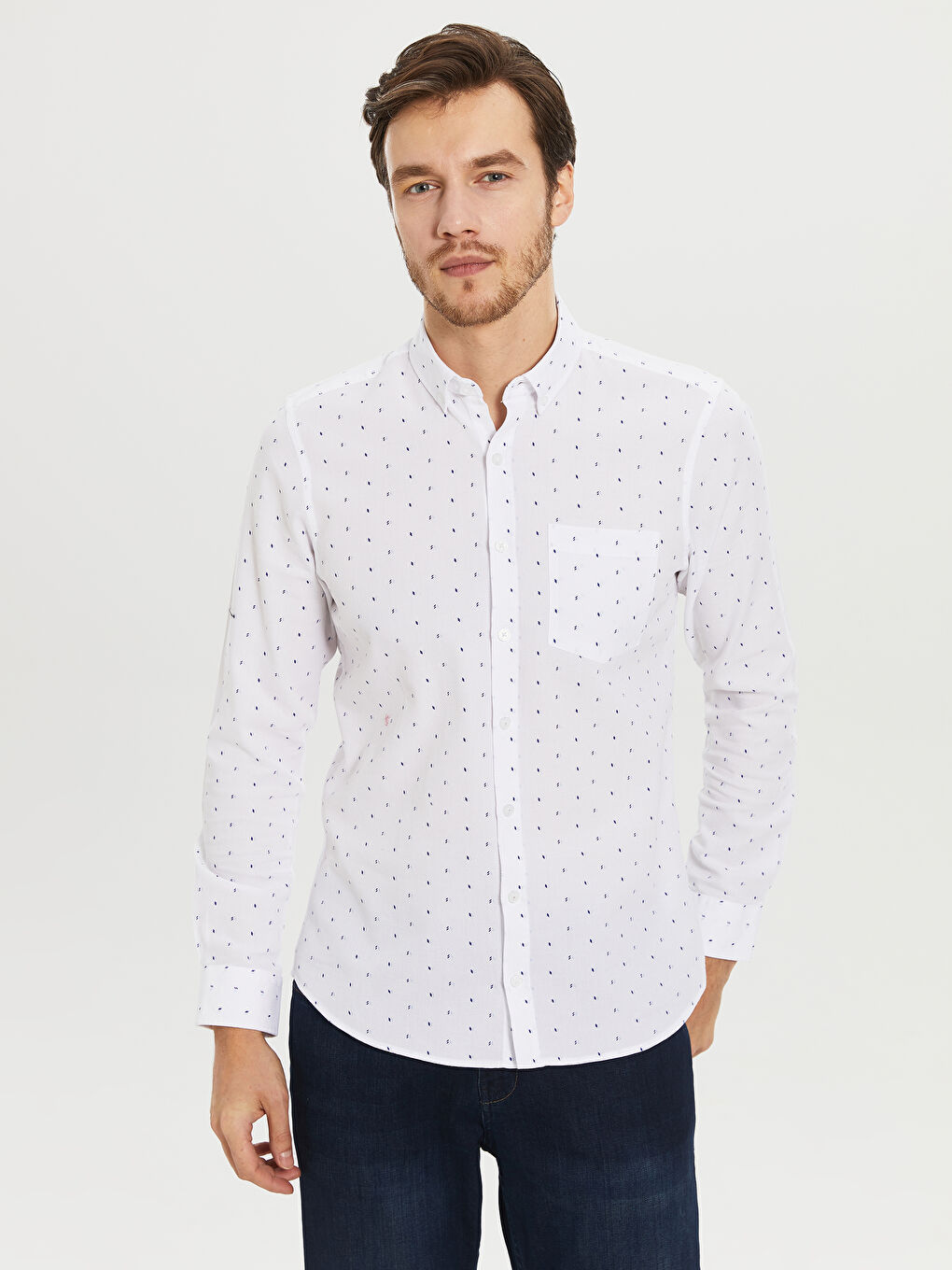 Chemise BLANC Homme-2