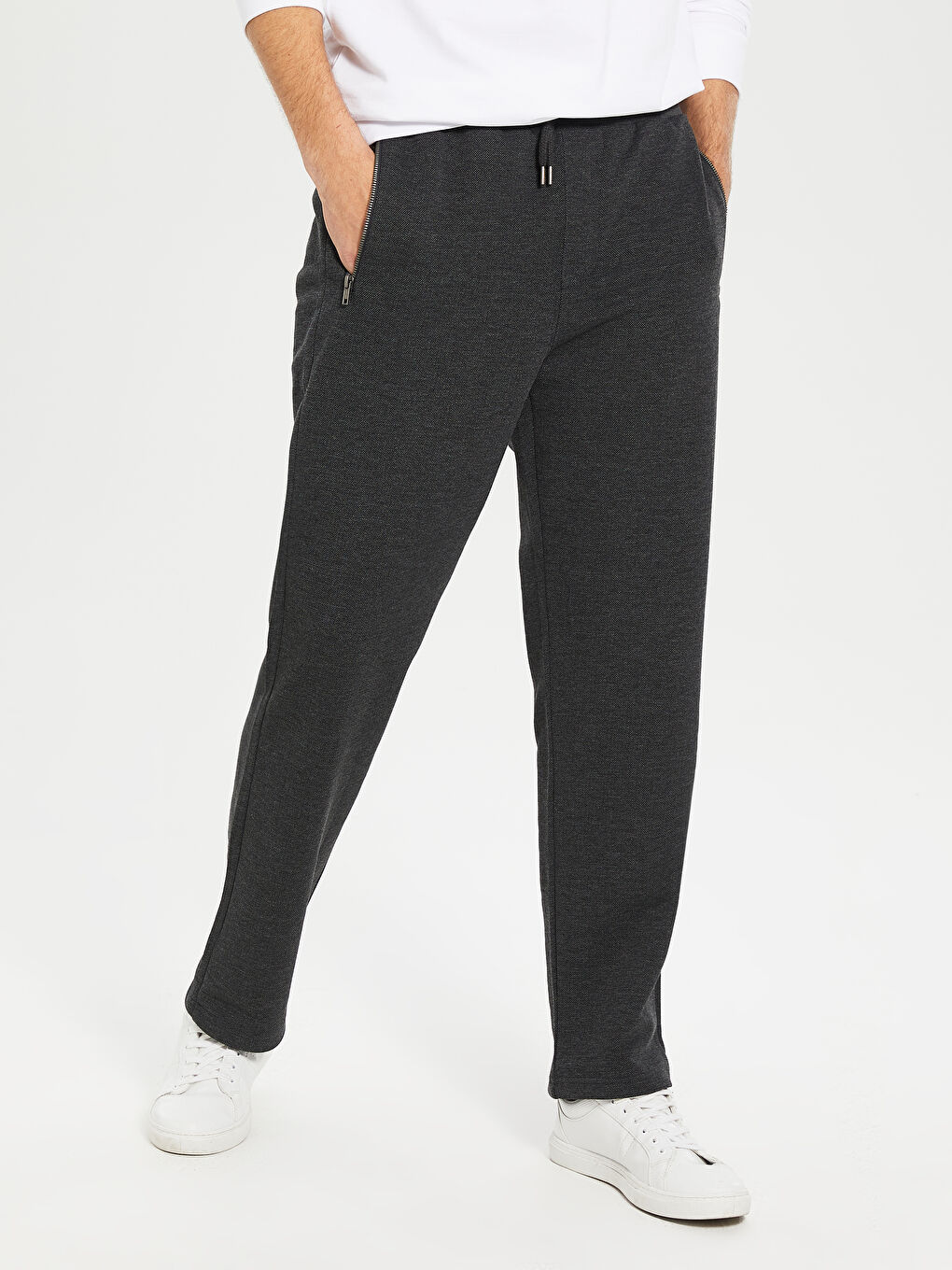 Antrasit Erkek Eşofman Altı-3