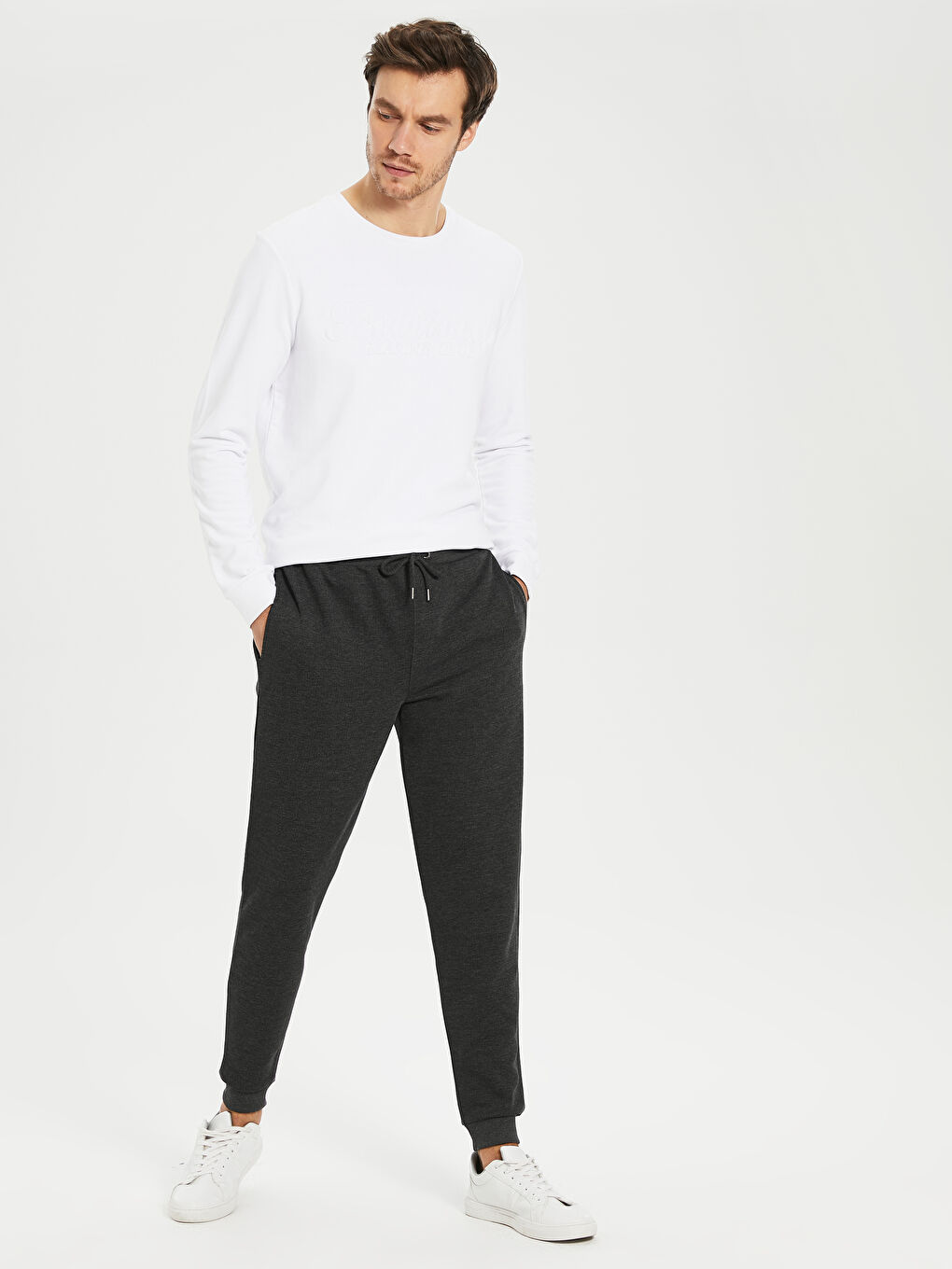 Antrasit Erkek Eşofman Altı