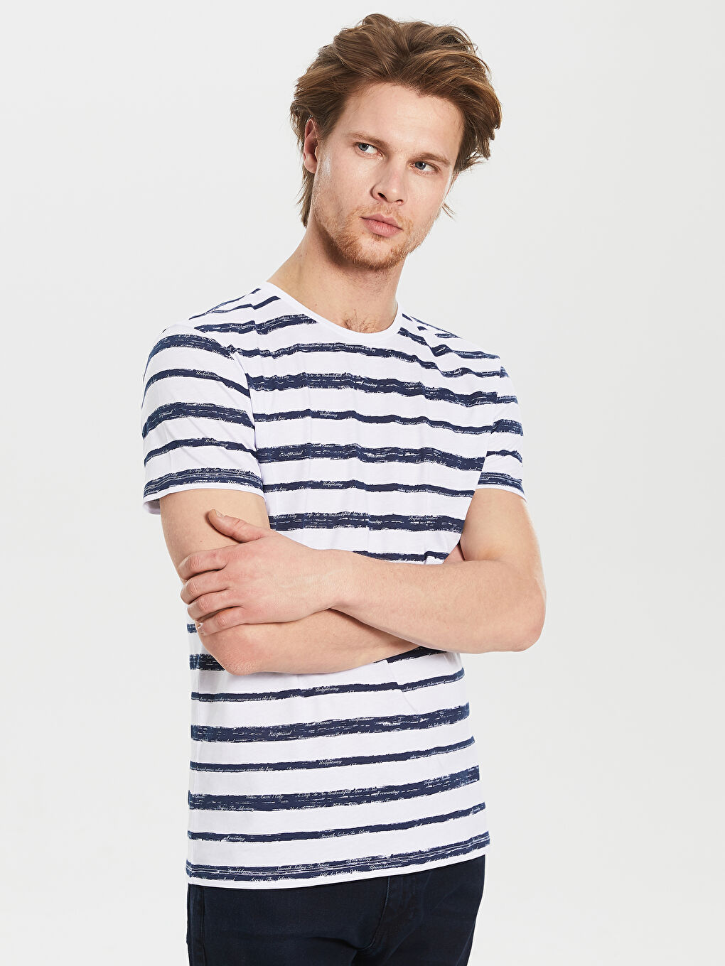 Футболка из чесаного хлопка для мужчин