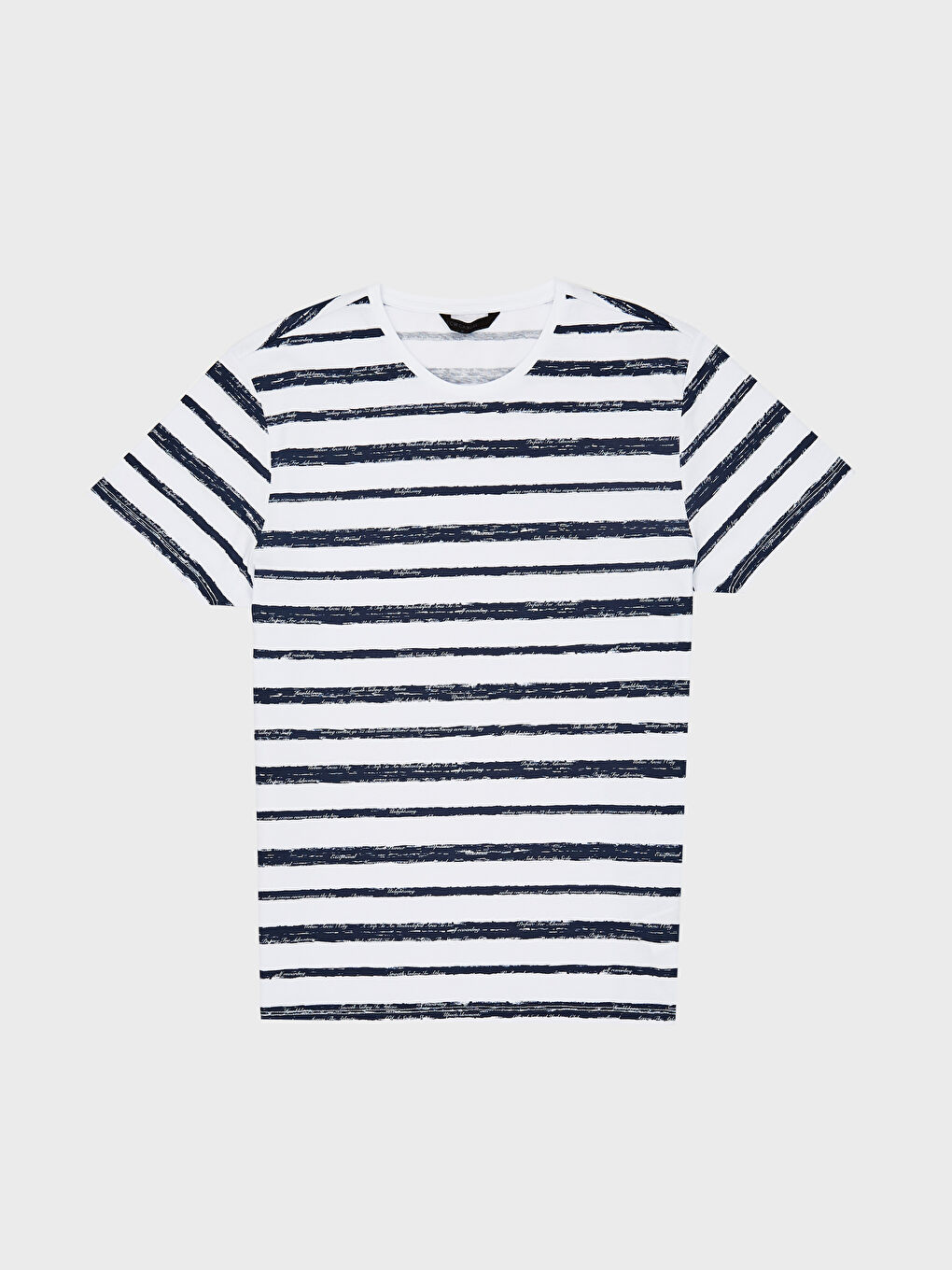 Футболка из чесаного хлопка для мужчин-1