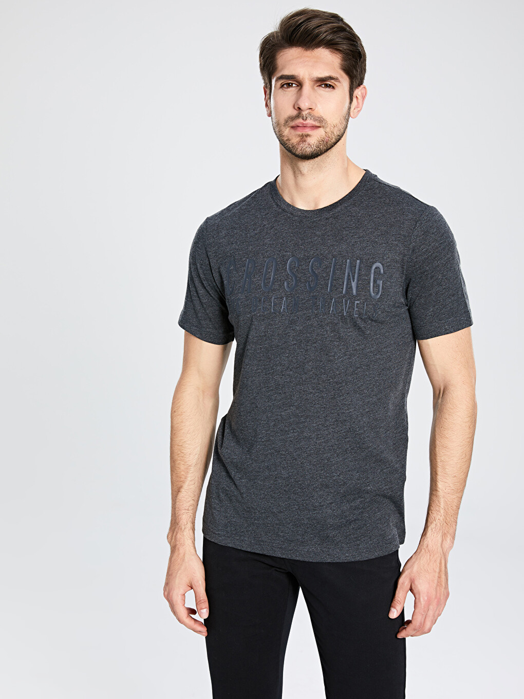 Combed Cotton Men's T-shirt-1