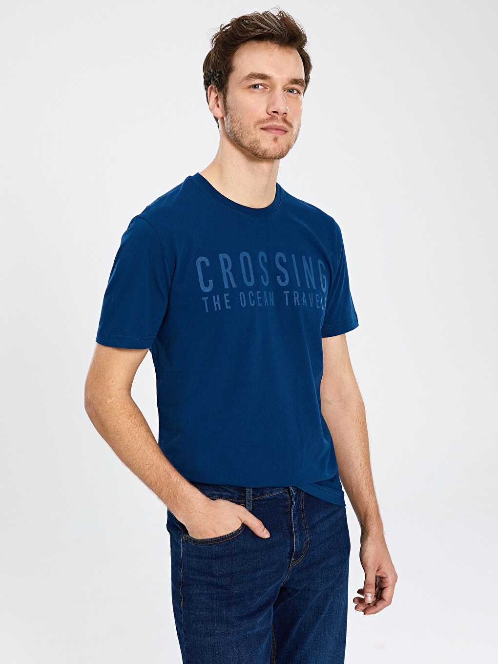 Combed Cotton Men's T-shirt-1