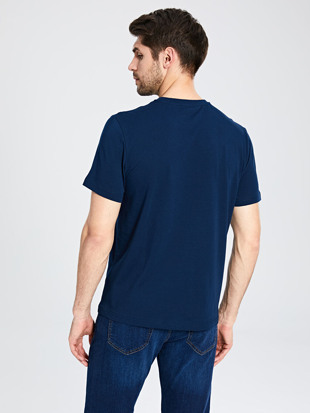 Футболка для чоловіків з чесаної бавовни-3
