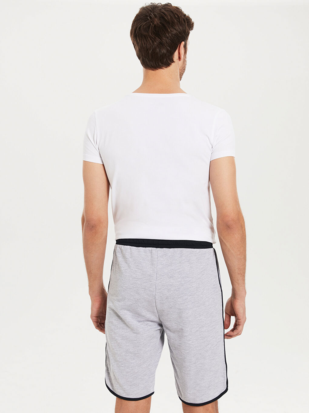 Gri Standart Kalıp Erkek Pijama Alt-1