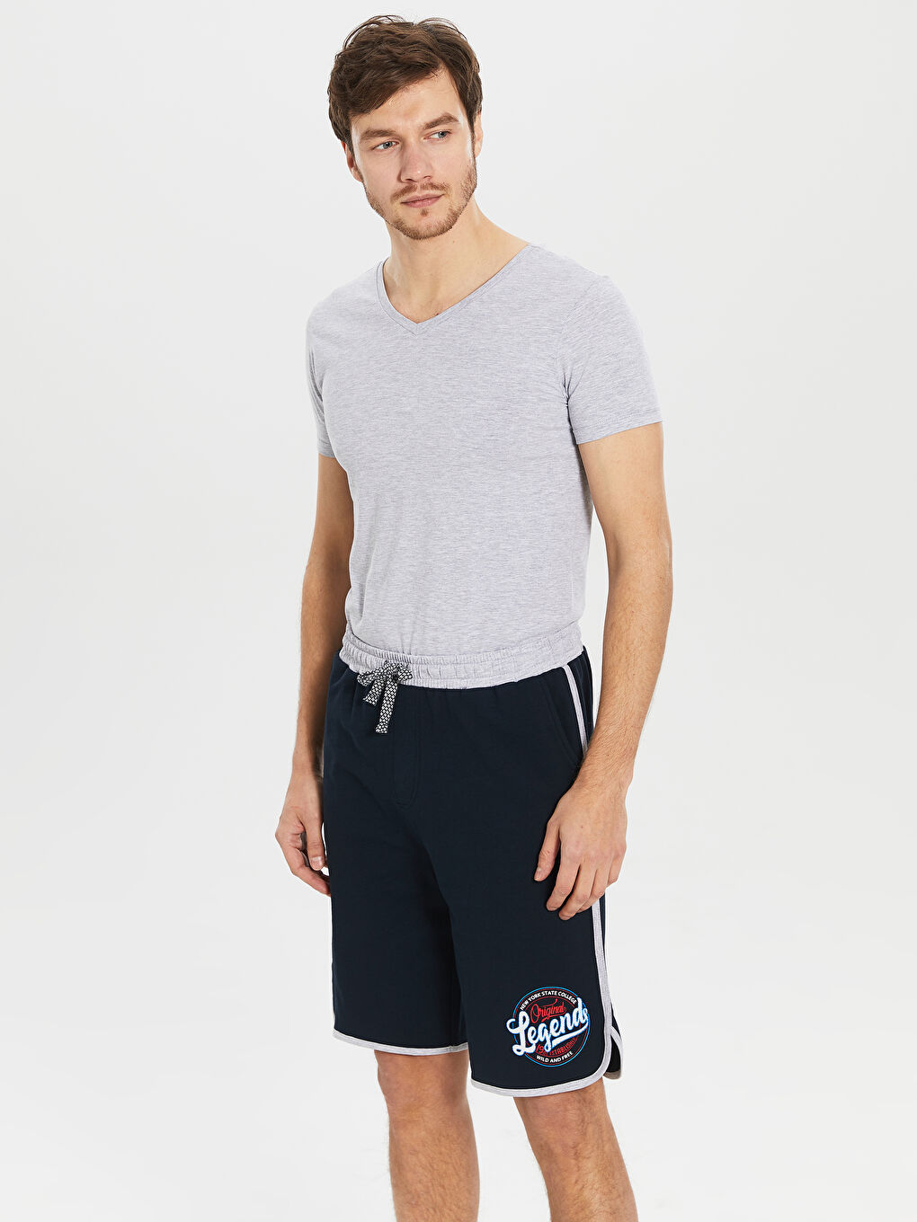 K.Lacivert Pijama Alt-1