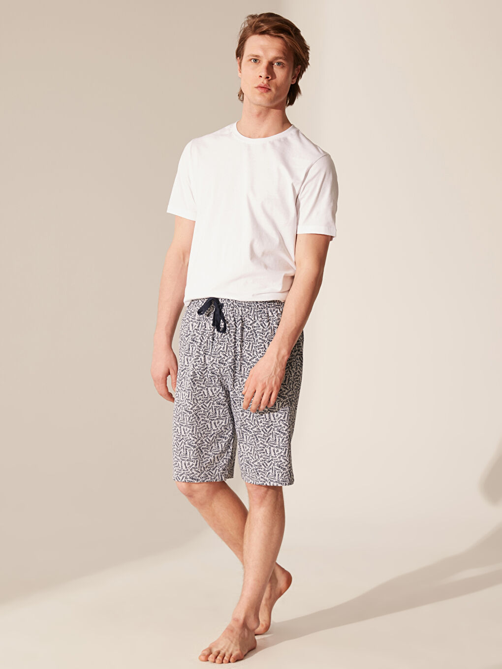 Мужские пижамные штаны стандартного кроя