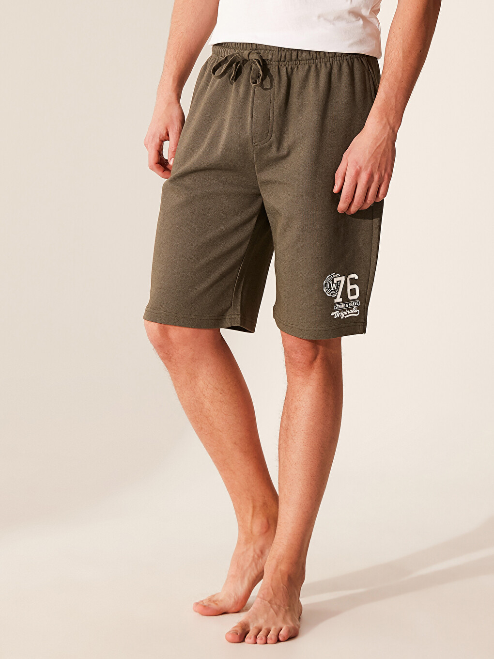 Bas De Pyjama Vert Homme-3