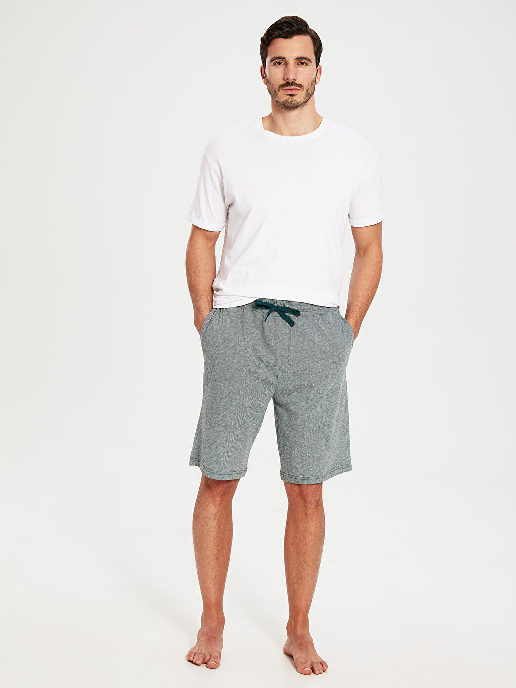 Мужские пижамные брюки стандартного кроя