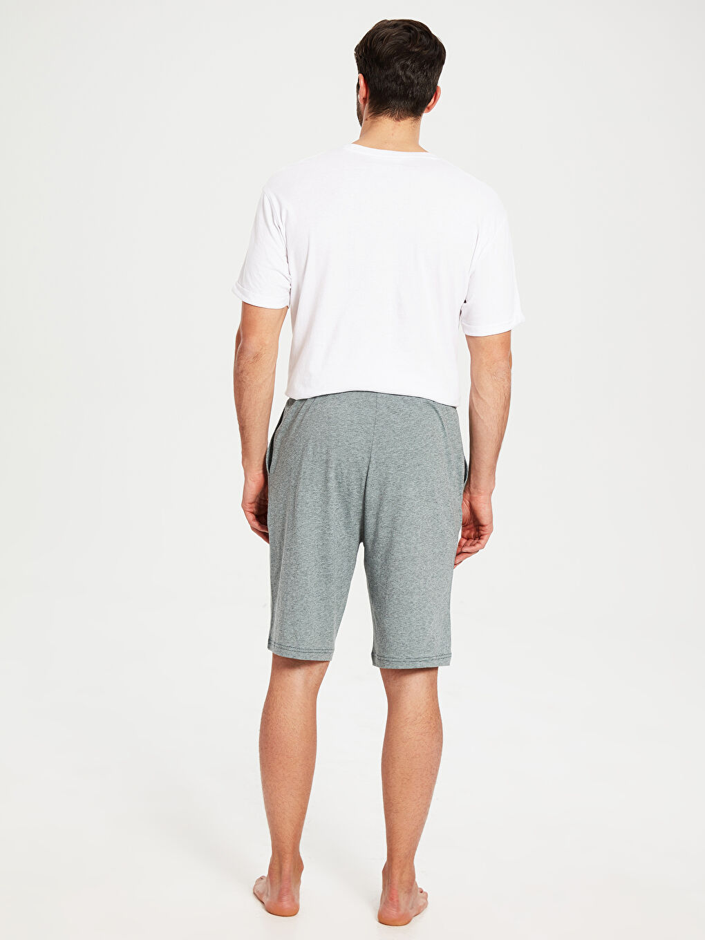 Мужские пижамные брюки стандартного кроя-2