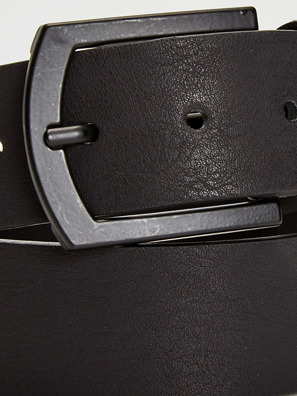 Siyah Deri Görünümlü Kemer-1