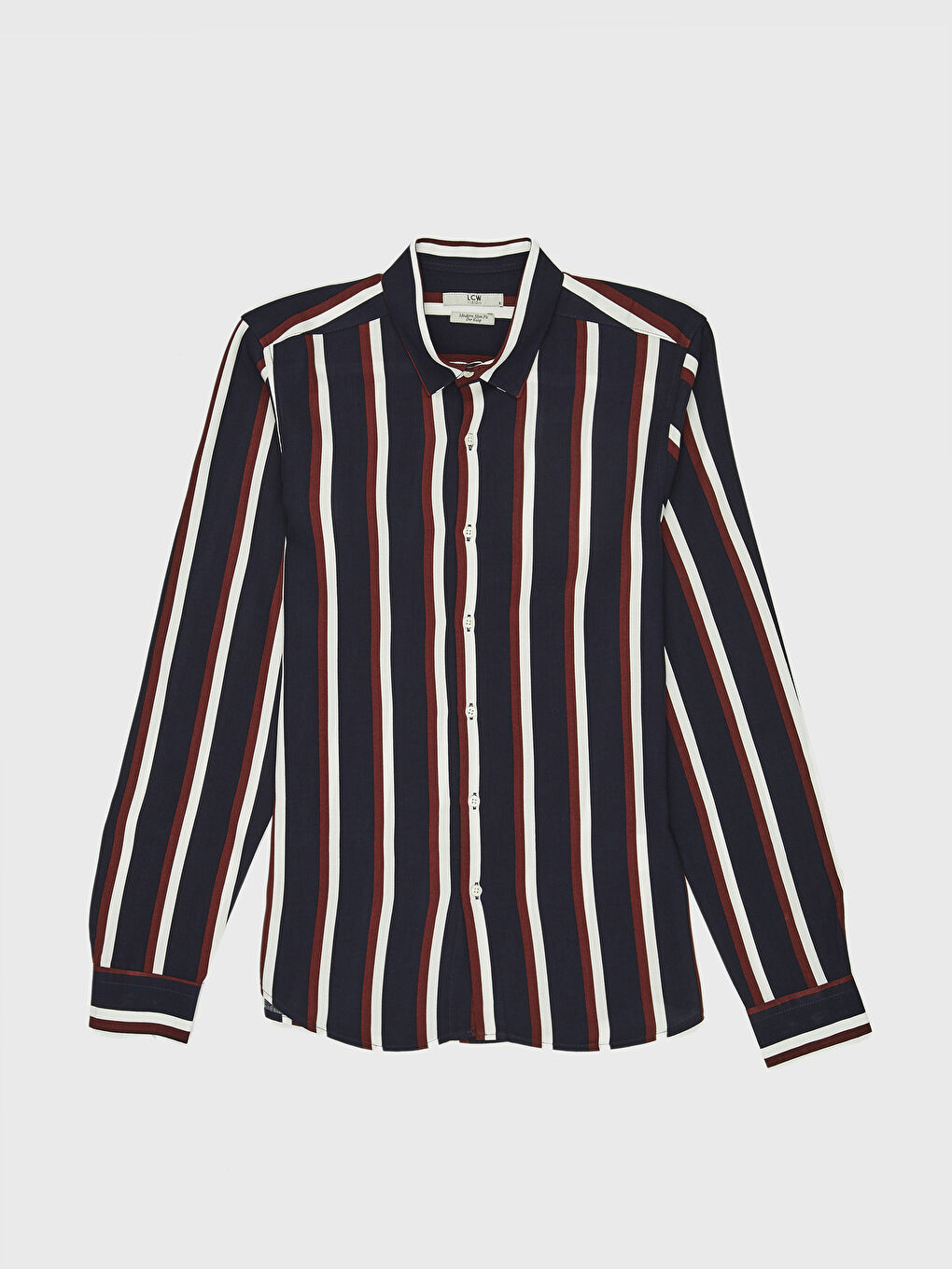 Lacivert Erkek Gömlek-1