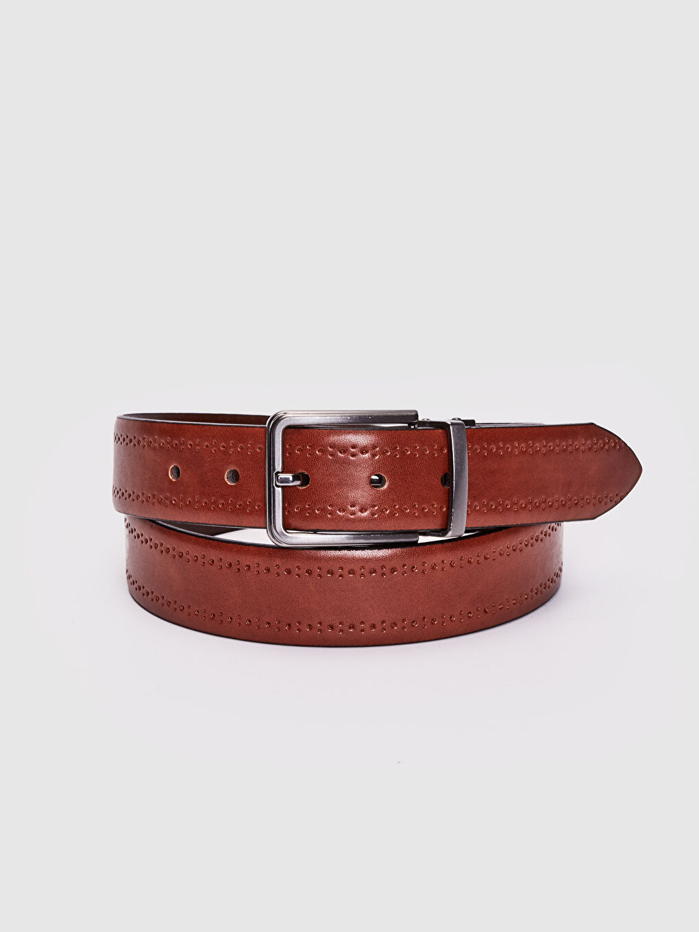 Kahverengi Çift Taraflı Kemer-1