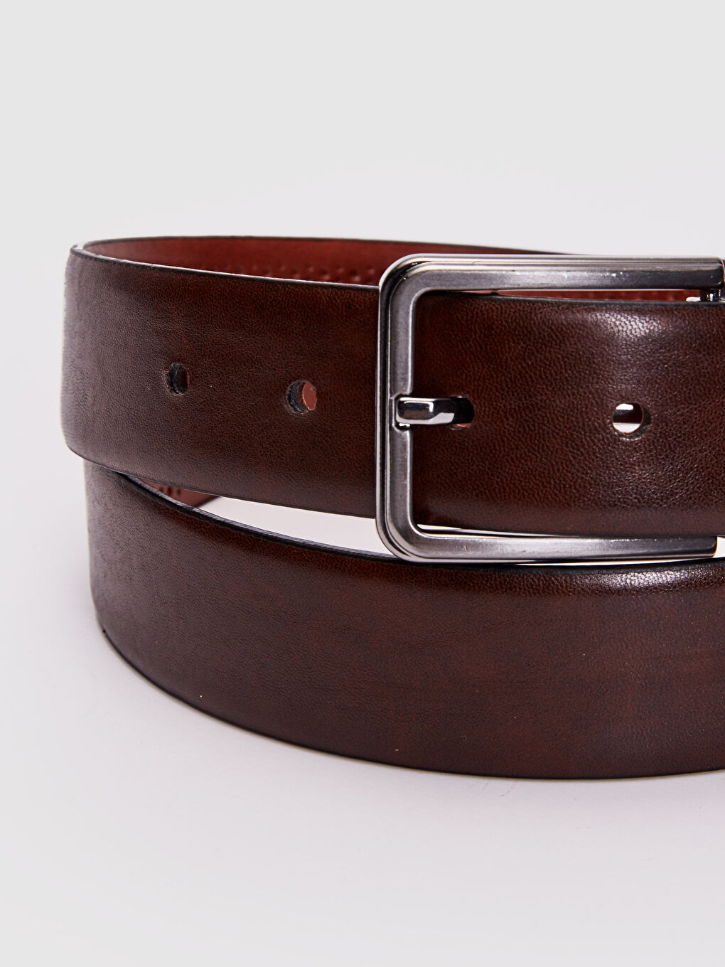 Kahverengi Çift Taraflı Kemer-4