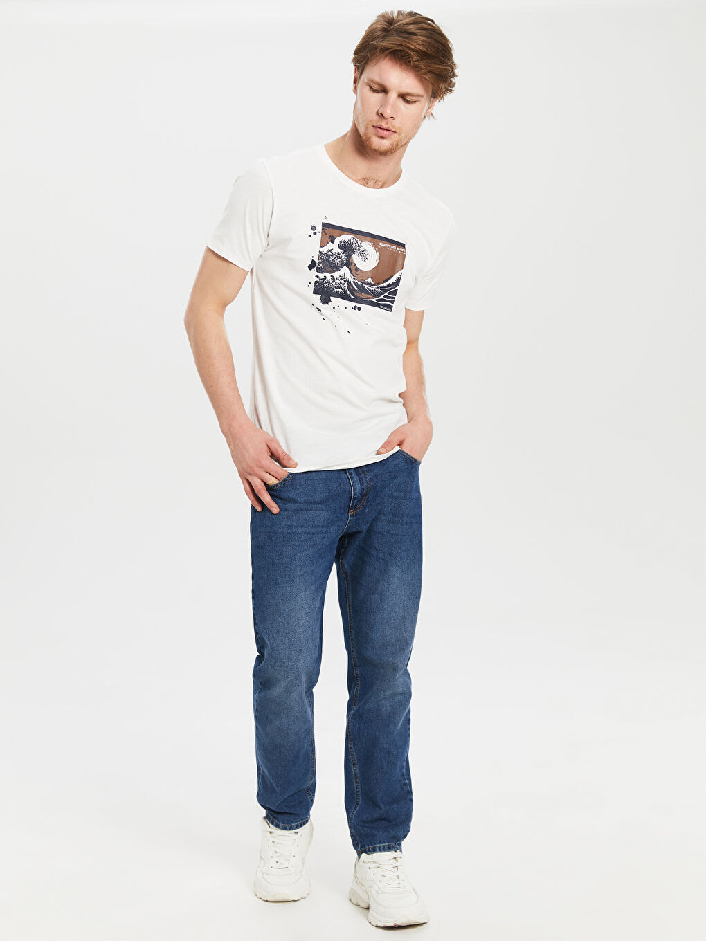 Combed Cotton Men's T-Shirt-3