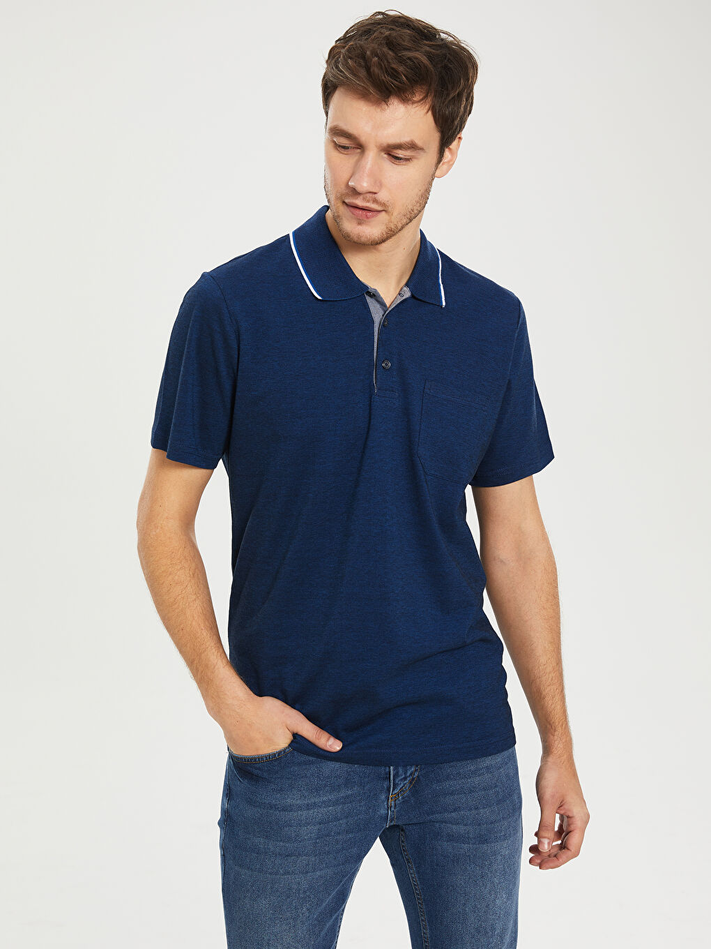 تيشيرت كحلي رجل-1