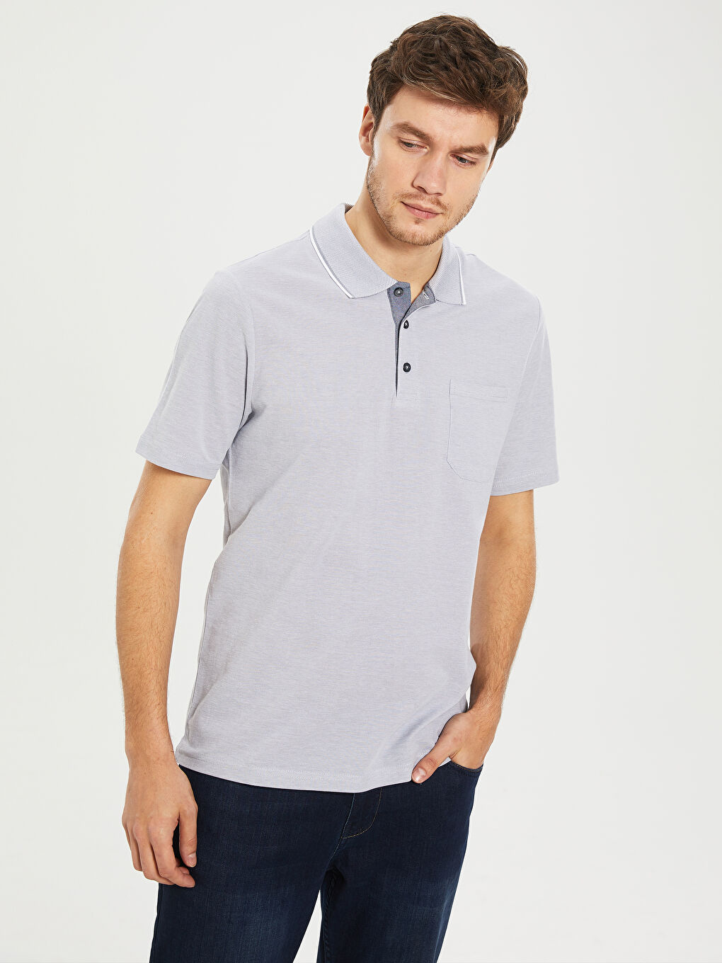 Açık Gri Tişört-1