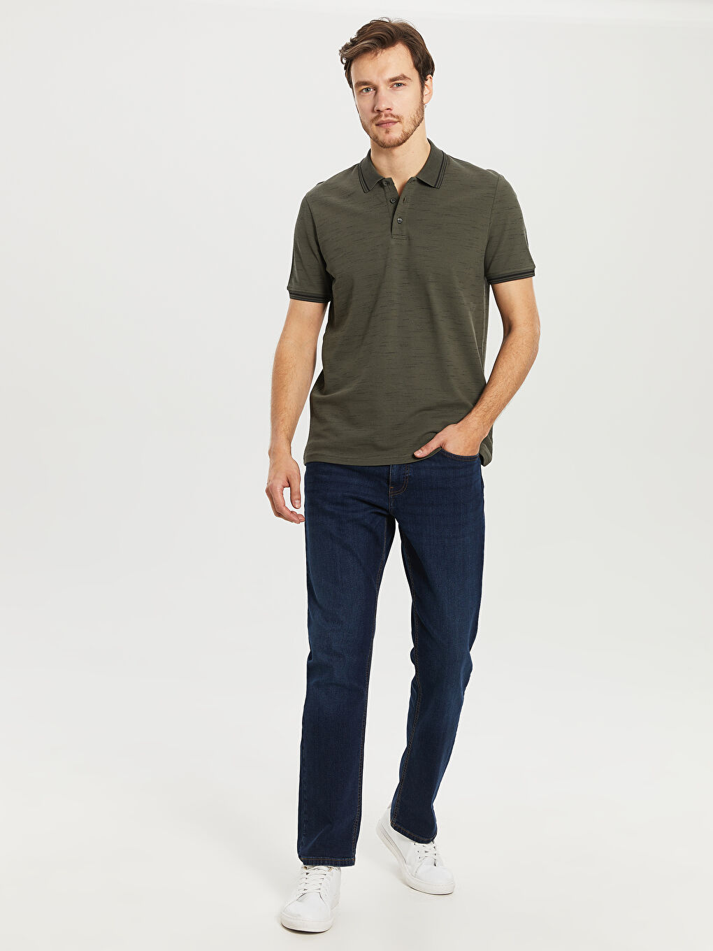 Koyu Haki Tişört-3