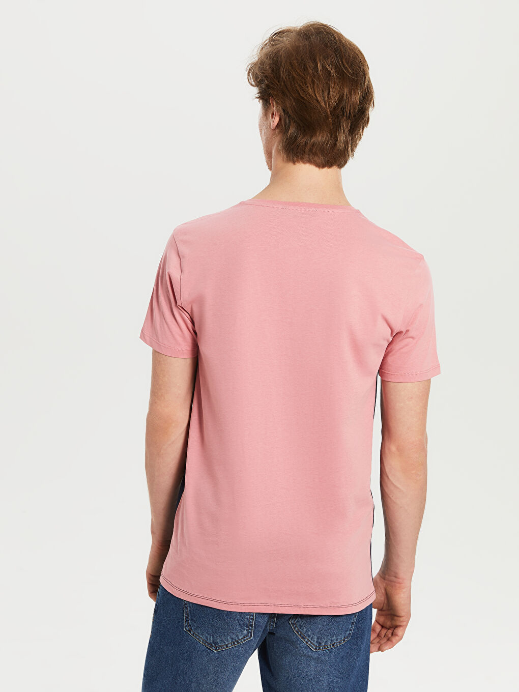 Футболка из чесаного хлопка для мужчин-3