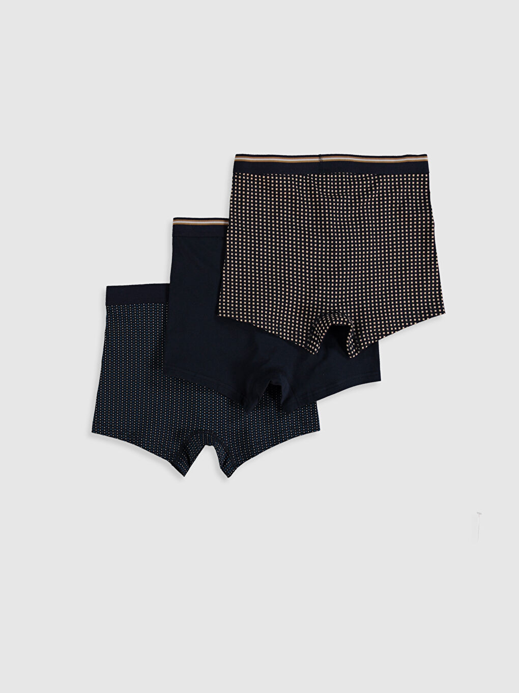 Мужчины Синий Трусы боксеры-1