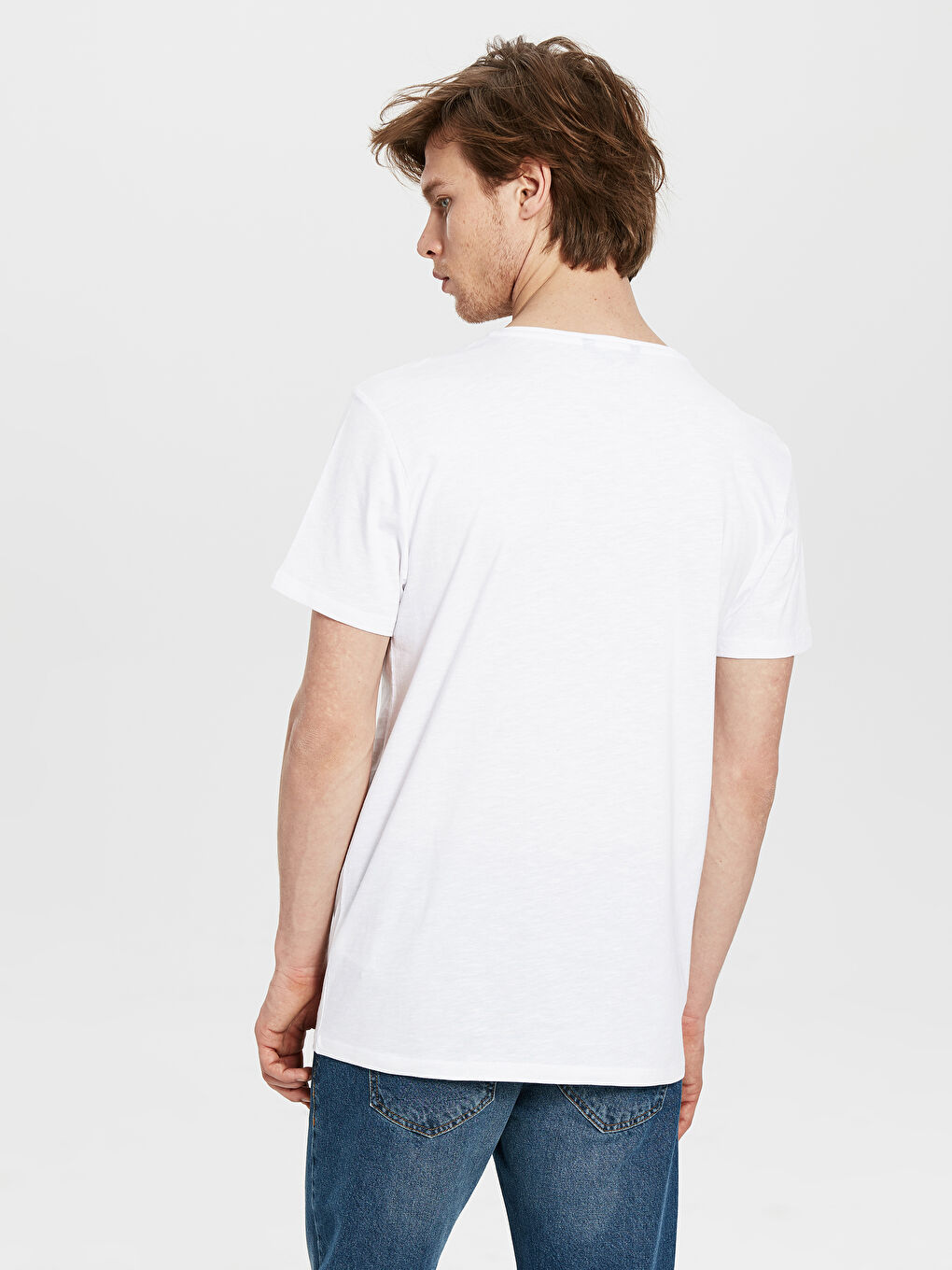 XSIDE Gekämmtes Baumwoll-T-Shirt für Herren -0S4068Z8-J5E