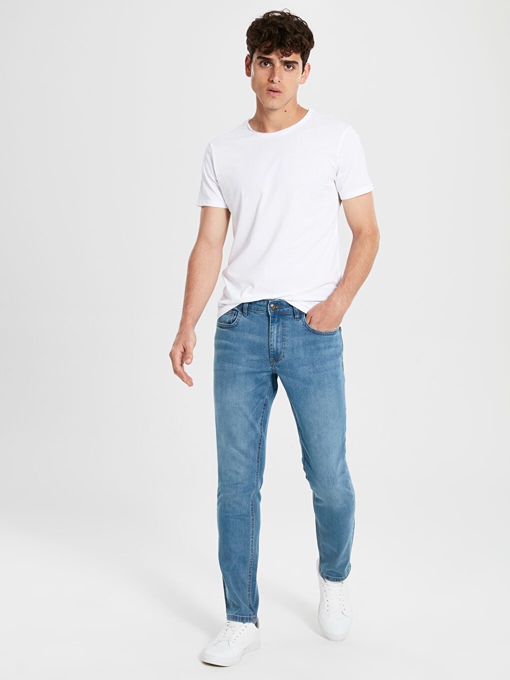 İndigo 750 Slim Fit Erkek Jean Pantolon-7