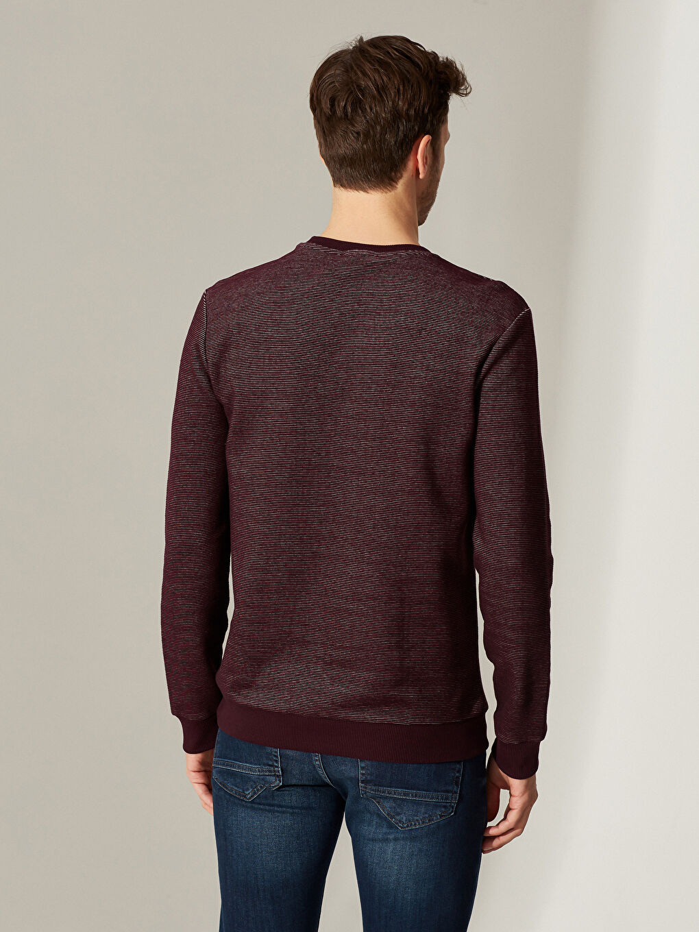 Man BORDEAUX Sweatshirt-3