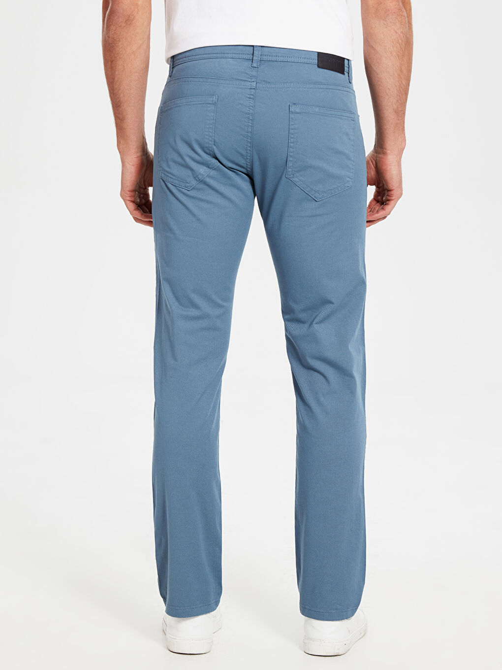 Mavi Dar Kalıp Gabardin Chino Pantolon-4