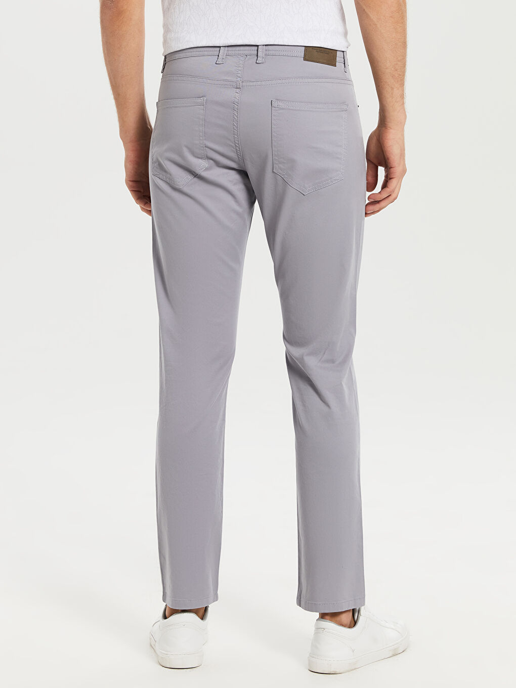 Pantalon Chino Gabardine Coupe Slim-3