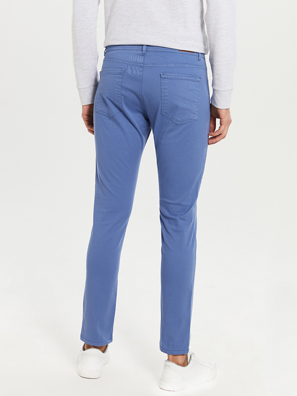 Pantalon chino Bleu Homme-8