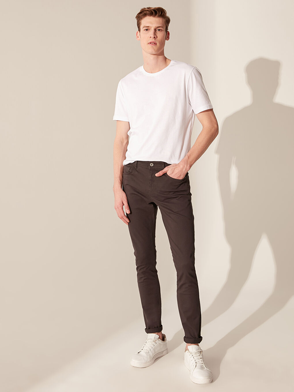 Antrasit Chino Pantolon