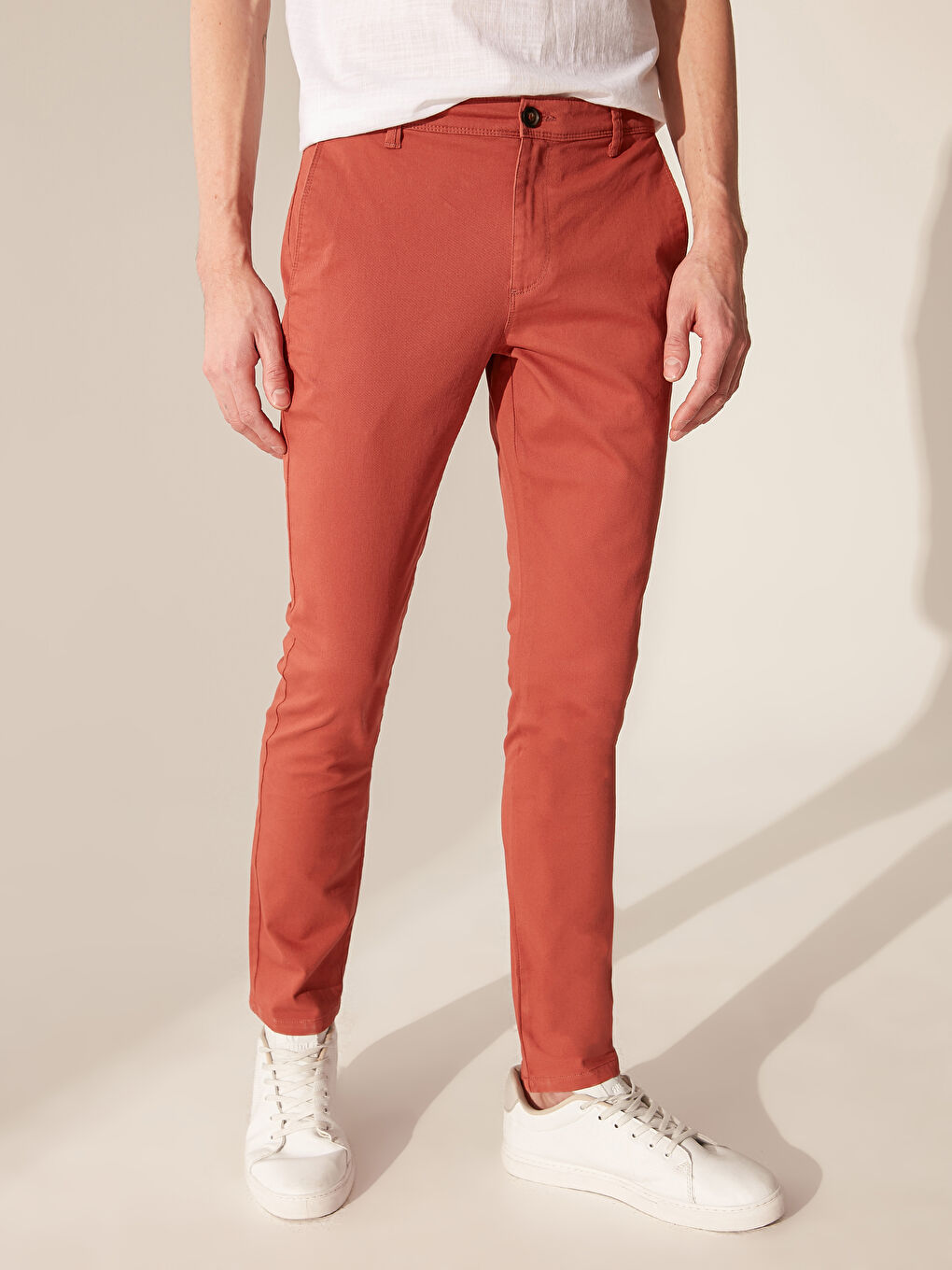 Pantalon Chino Gabardine Coupe Extra Slim-2
