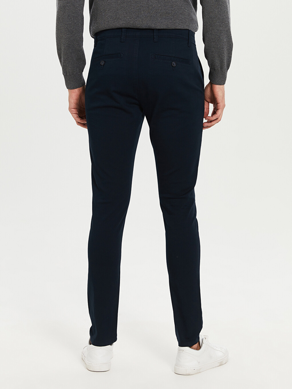 Pantaloni Chino Gabardină Extra Slim Fit-7