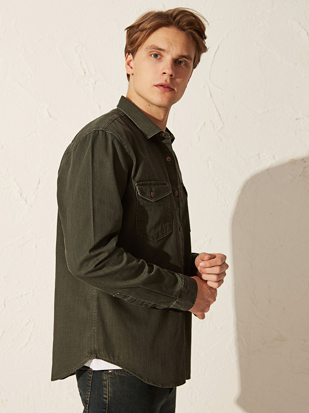 Men's Denim Shirt -0S5018Z8-333