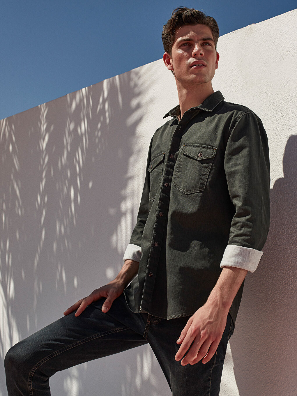 Men's Denim Shirt -0S5018Z8-333