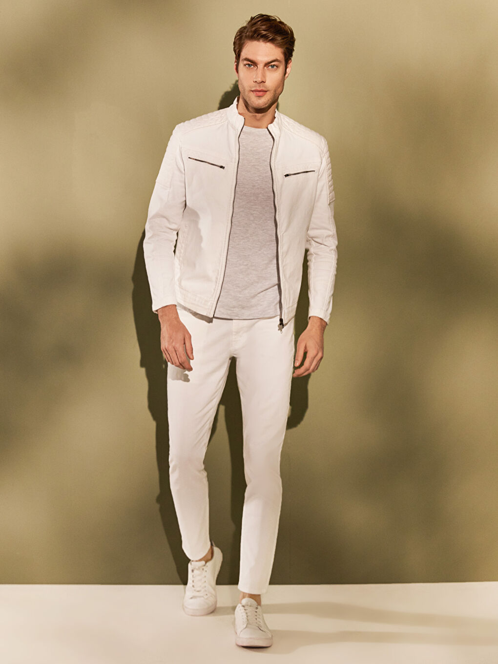 جاكيت جينز رجالي بقصة عادية-2