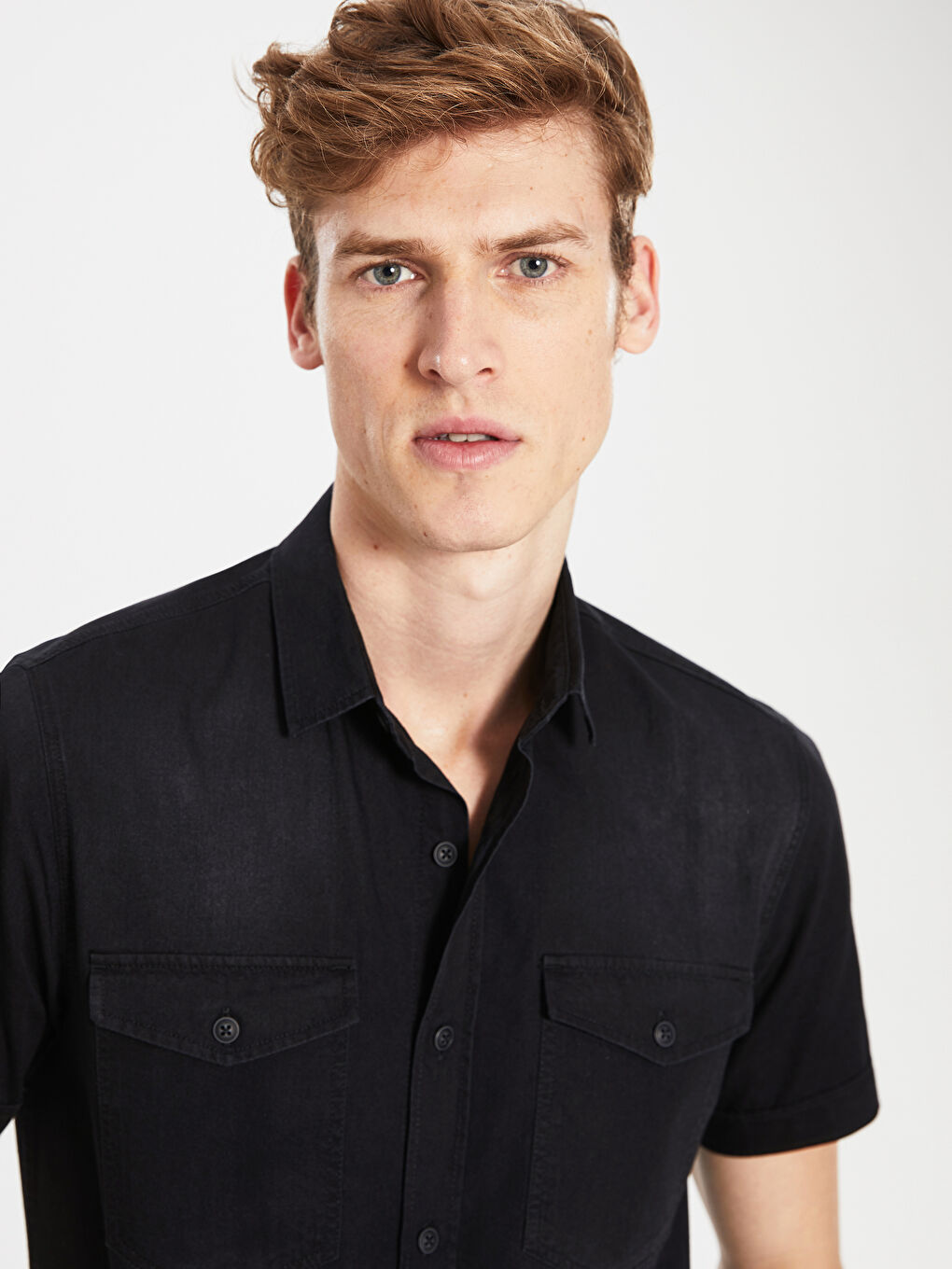 Men's Denim Shirt-2