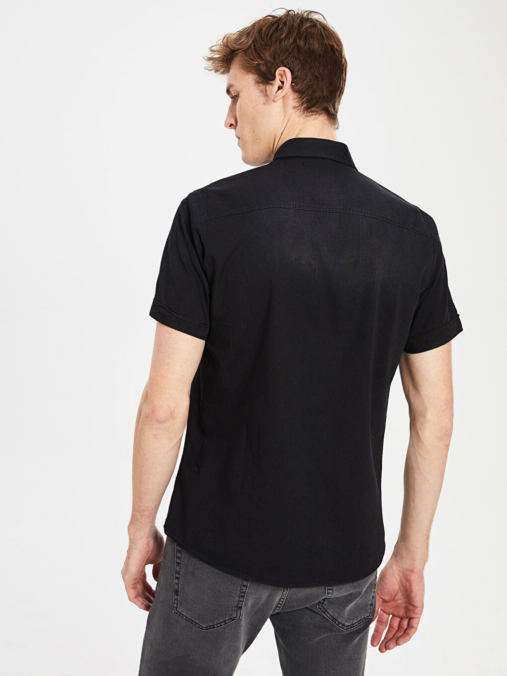 Men's Denim Shirt-3