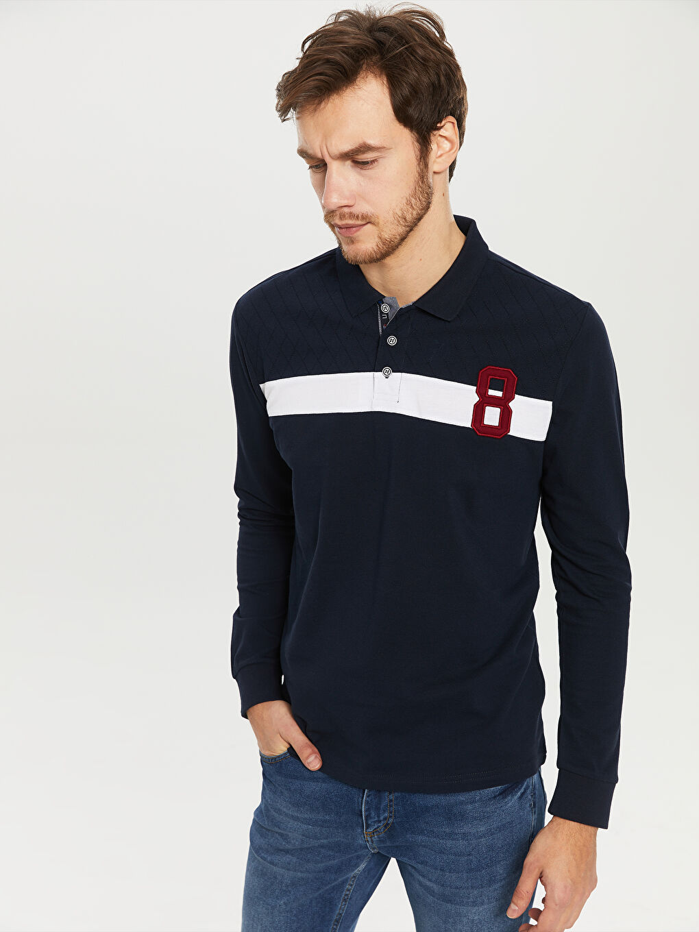 Lacivert Erkek Tişört