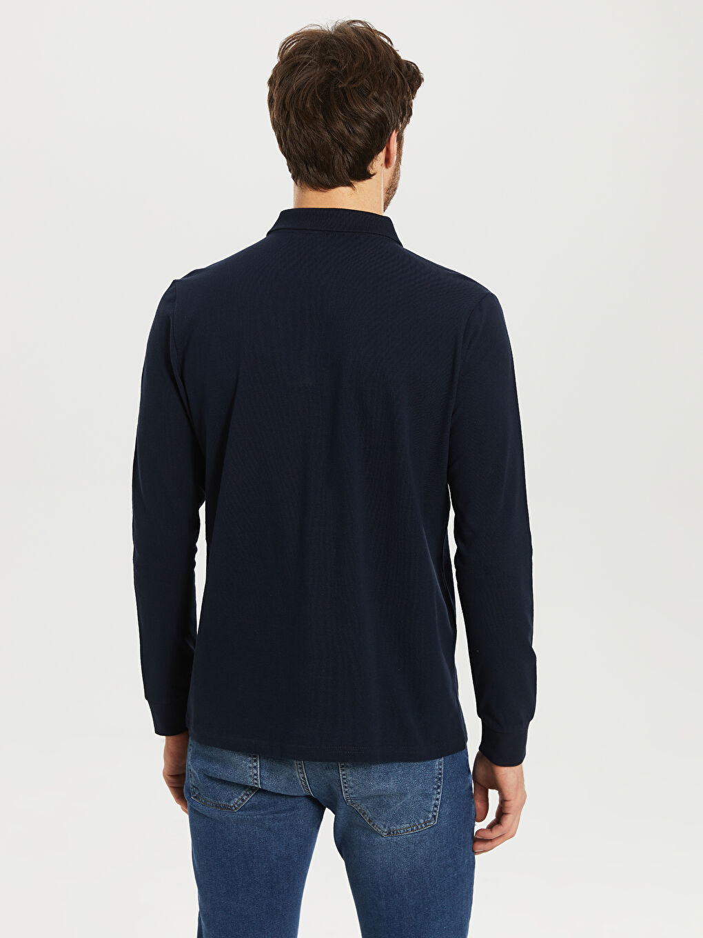 Lacivert Erkek Tişört-2