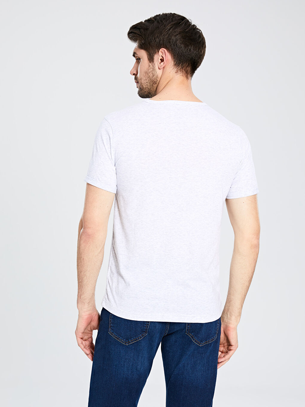 Базовая футболка c круглым вырезом Slim fit-2