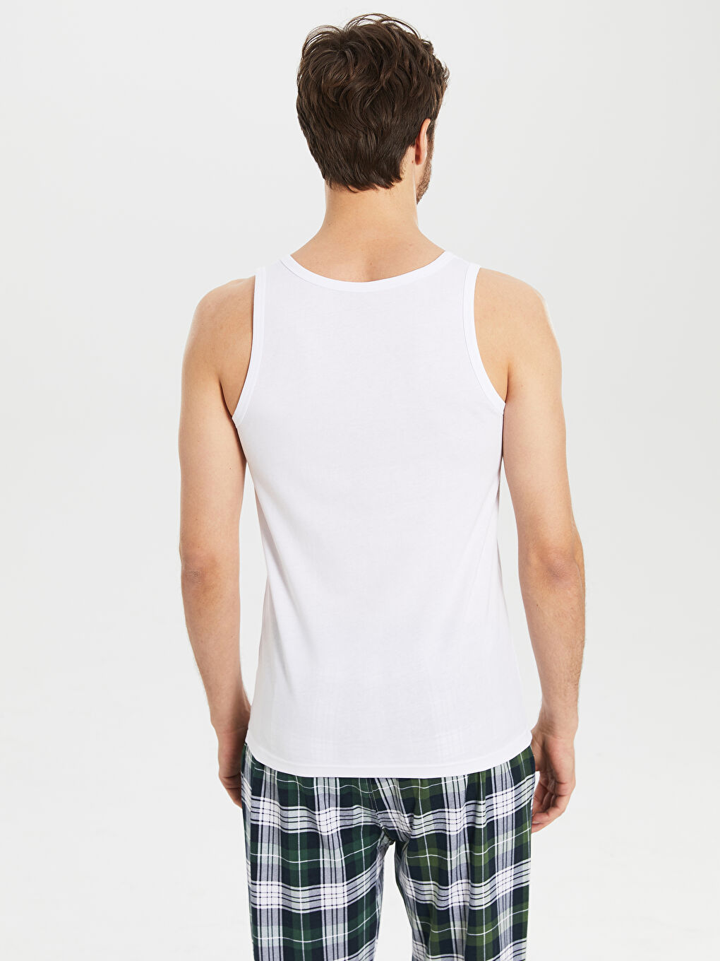 Майка из чесаного хлопка для мужчин-2