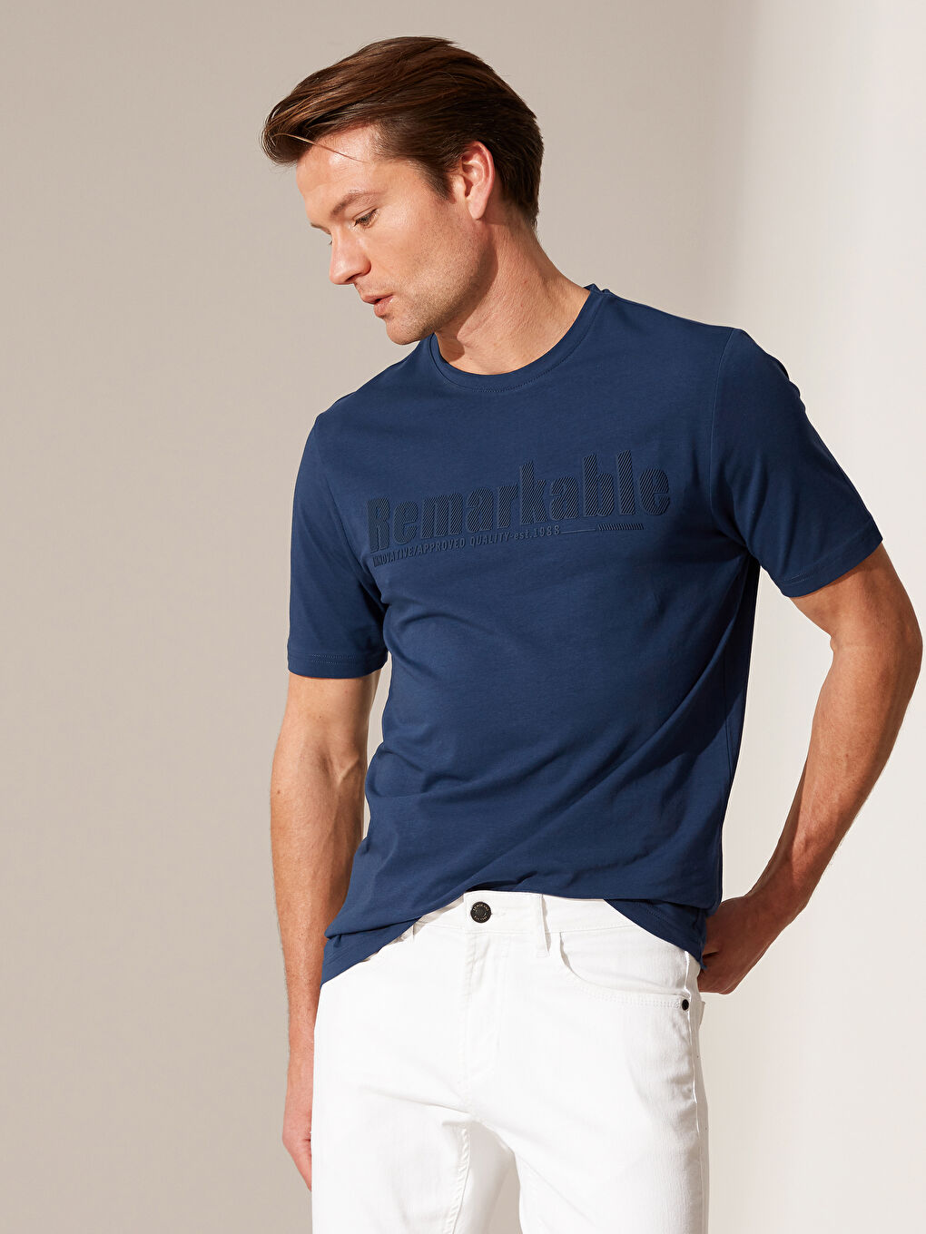 Combed Cotton Men's T-Shirt-1
