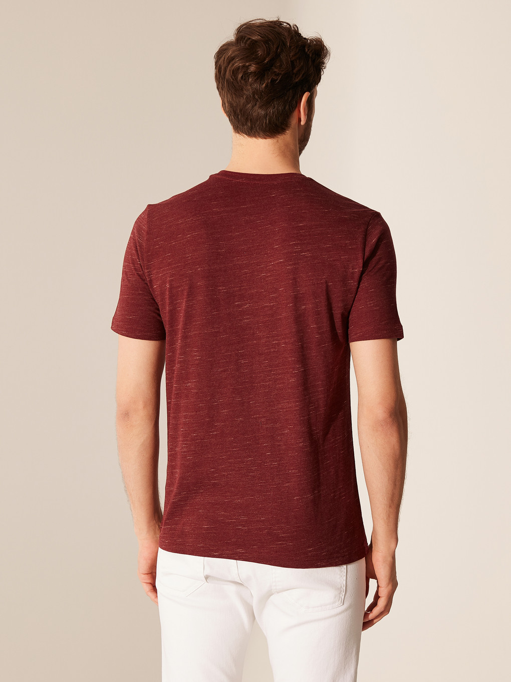 Bordo Erkek Tişört-3