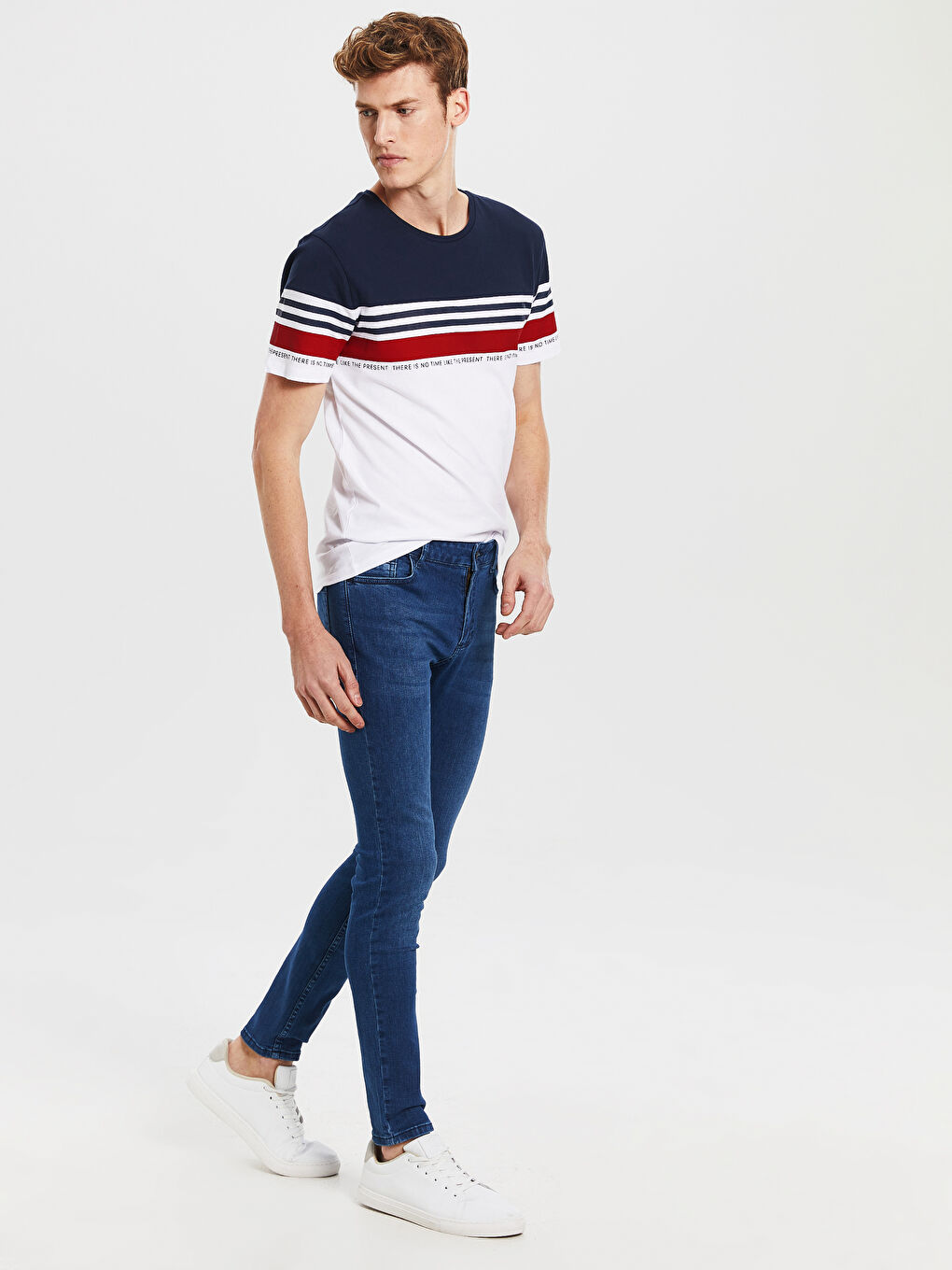 İndigo Erkek Jean Pantolon-1