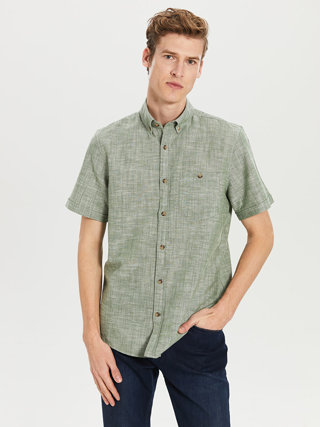 Regular Fit Short Sleeve Shirt