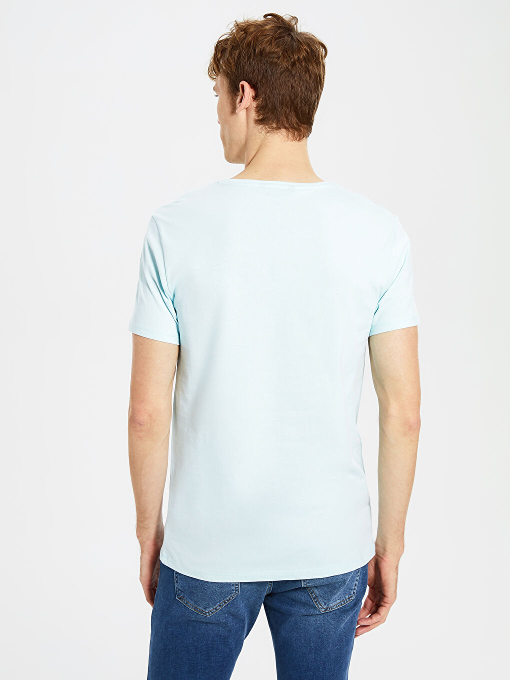 Футболка для чоловіків з чесаної бавовни-3