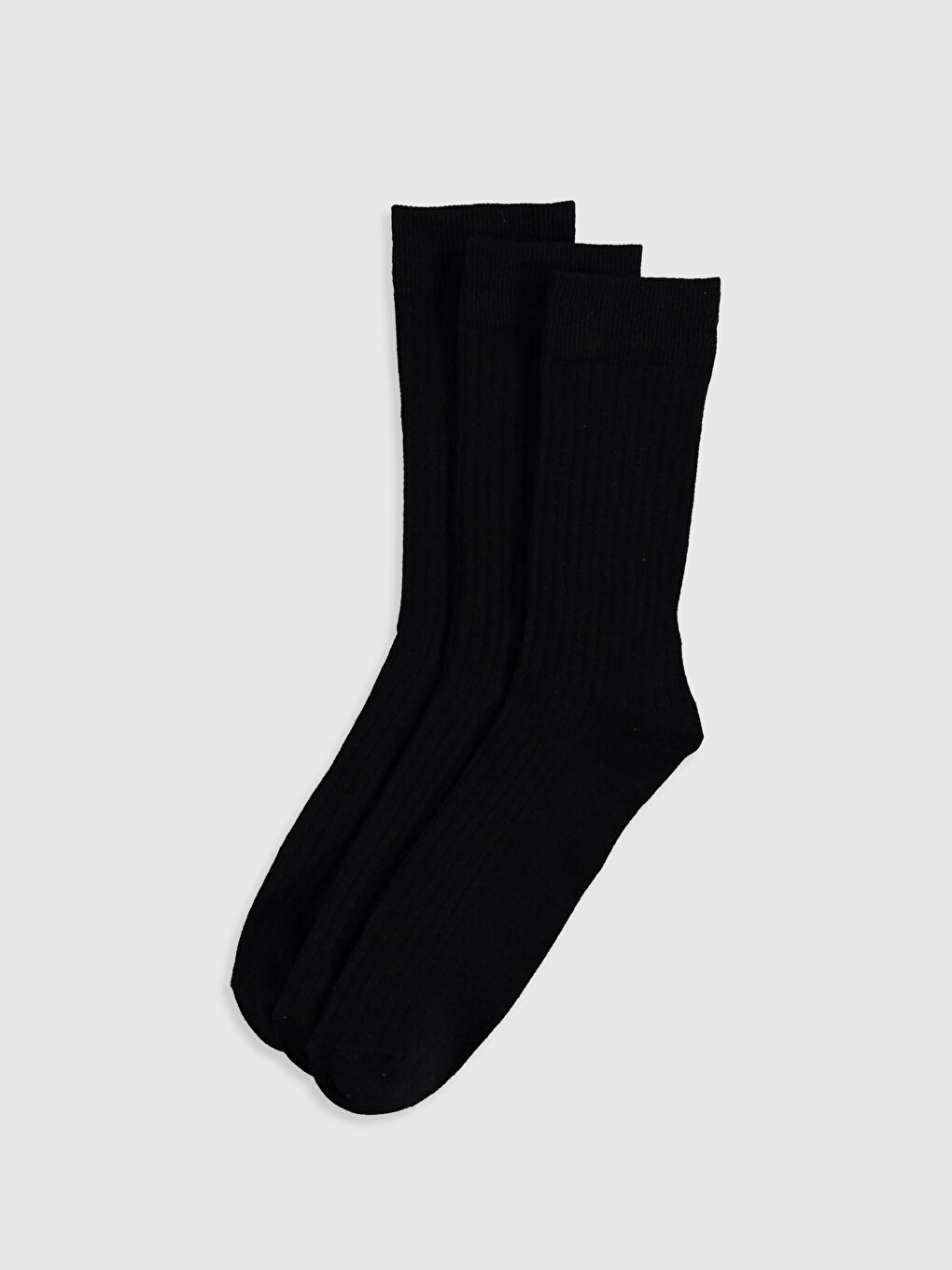 Siyah Erkek Soket Çorap 3'lü